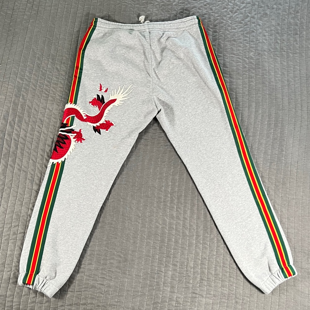 🛑SOLD🛑🐉GUCCI GARDEN EMBROIDERED SWEATPANTS🐉 - Picture 1 of 11